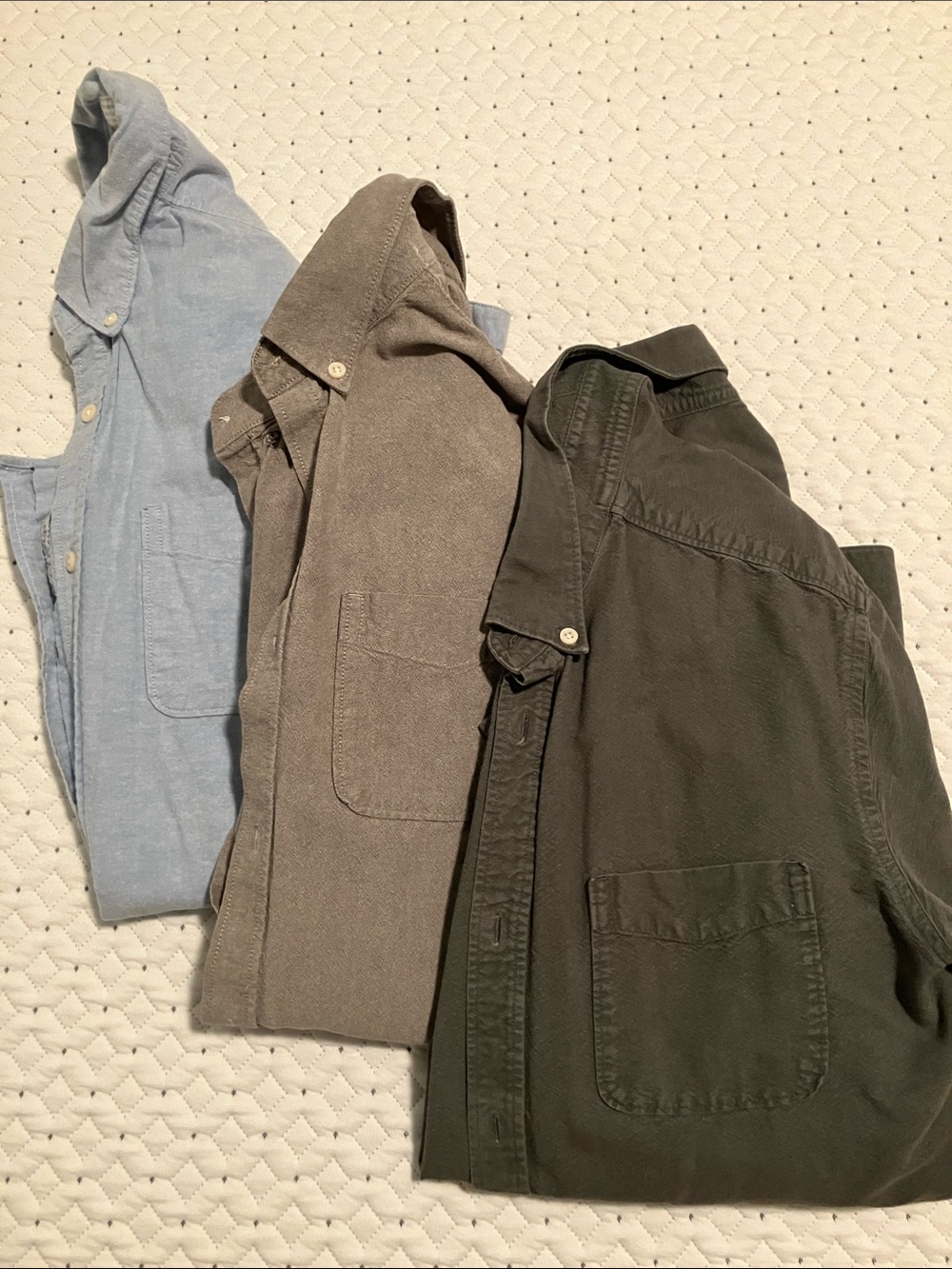 Denver Hayes Long-Sleeve Button Down Trio